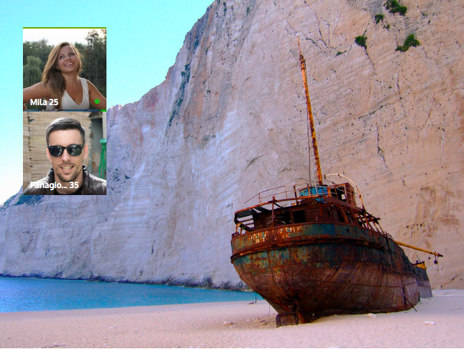 Pantai Navagio di Greece