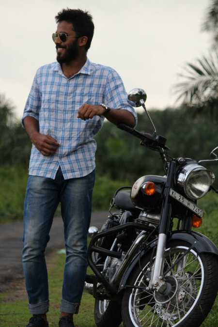 Salman muhammed, 29, Kollam, India