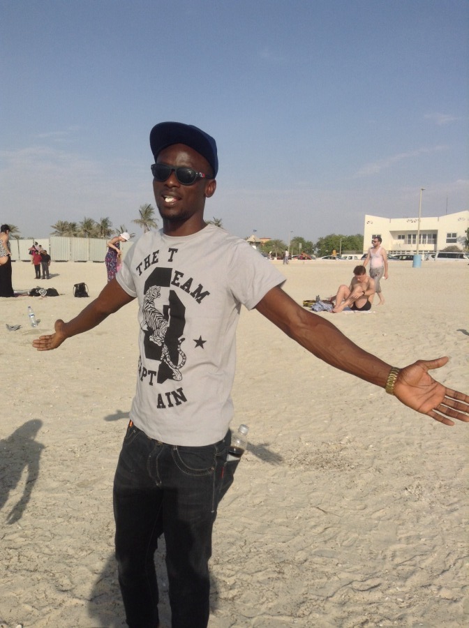 Dauda Afegbua, 42, Dubai, United Arab Emirates