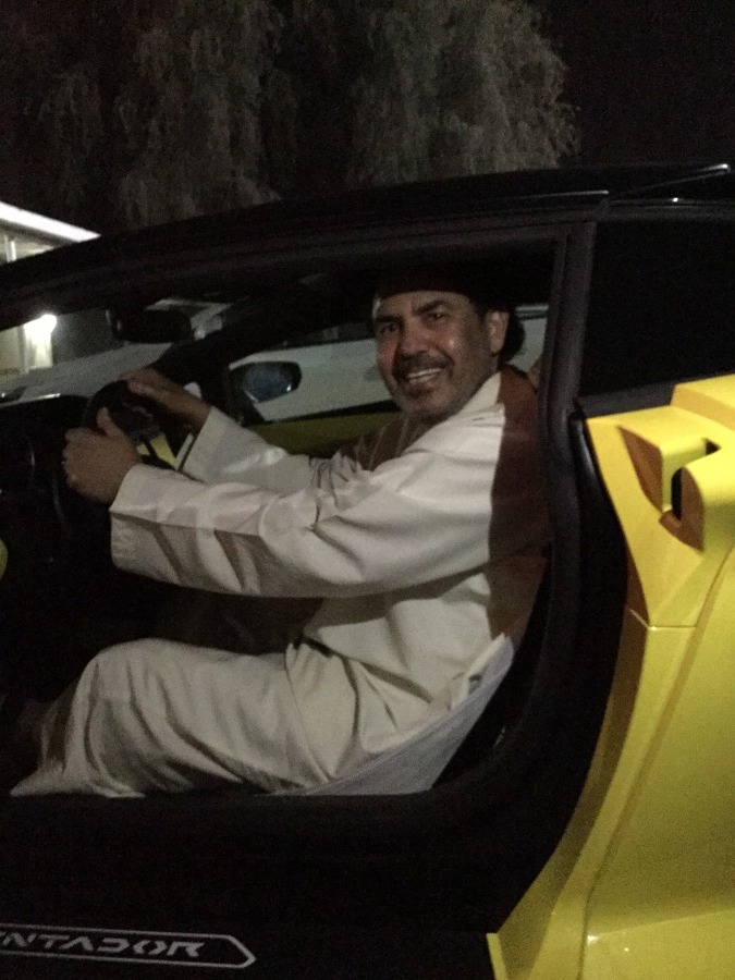 Humaid Khalifa Al Matrooshi, 56, Abu Dhabi, United Arab Emirates