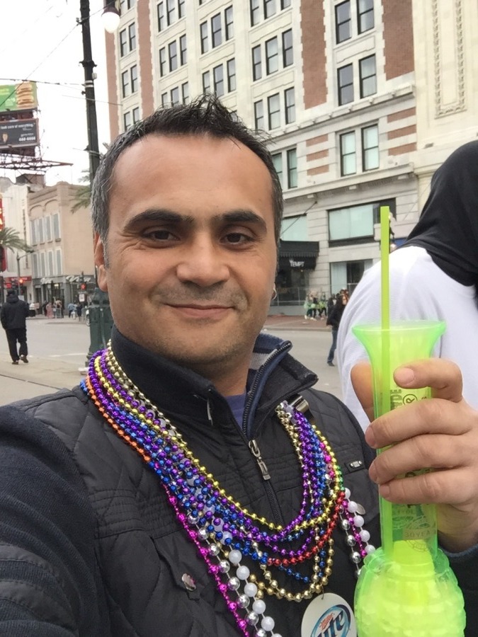 Cenk Yuzereroglu, 50, New Orleans, United States