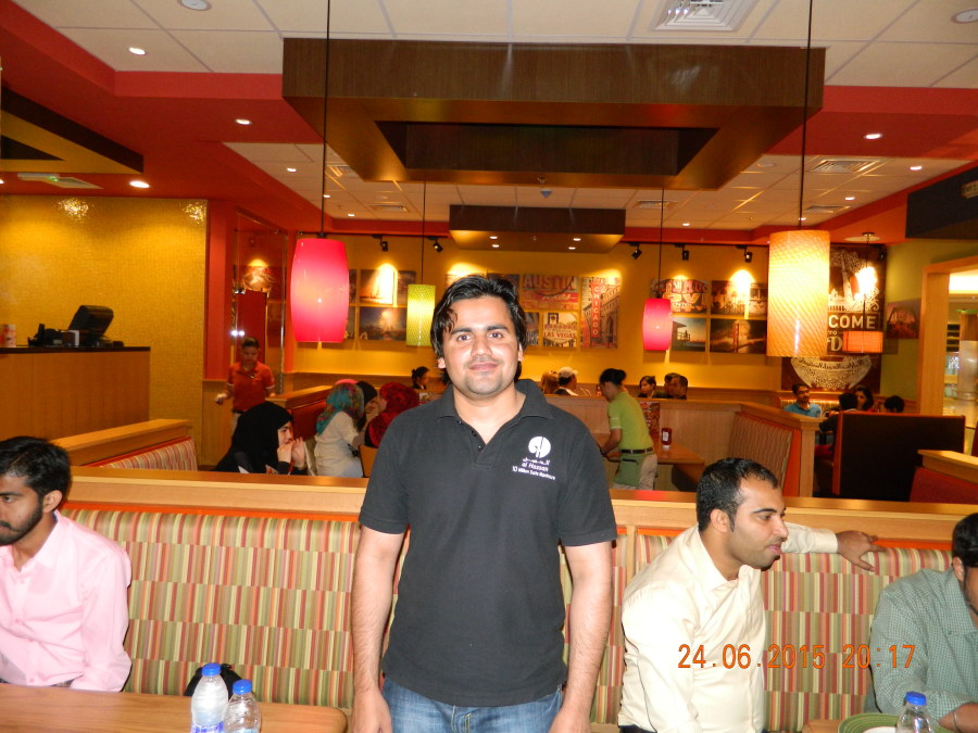 Babar Ali, 37, Abu Dhabi, United Arab Emirates