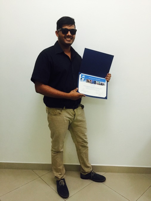 Francis Rodrigues, 31, Abu Dhabi, United Arab Emirates