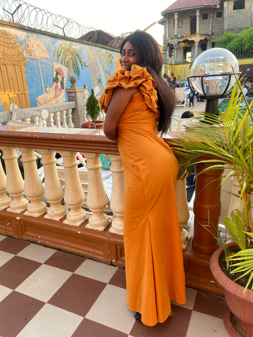 Sia James, 31, Freetown, Sierra Leone