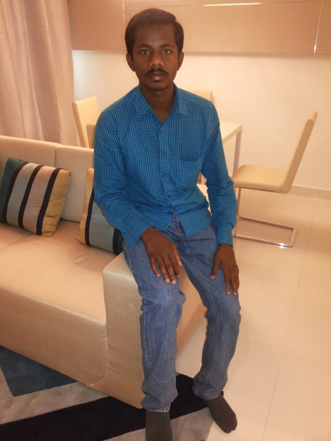 Siva Sivasubramani, 36, Sharjah, United Arab Emirates